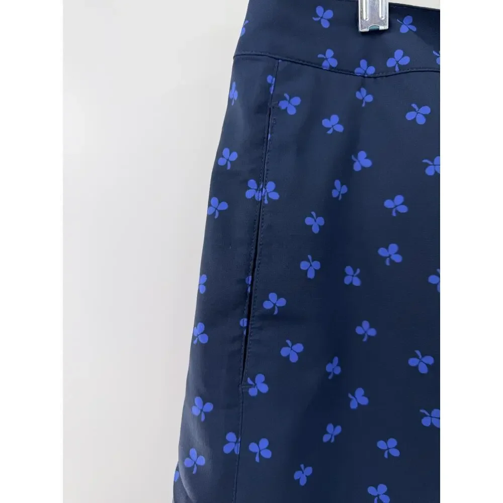 Outdoor Voices Men's Floral Multi Light & Dark Blue Swim Trunks Size XL
